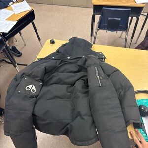 Moose Knuckles Black Jacket